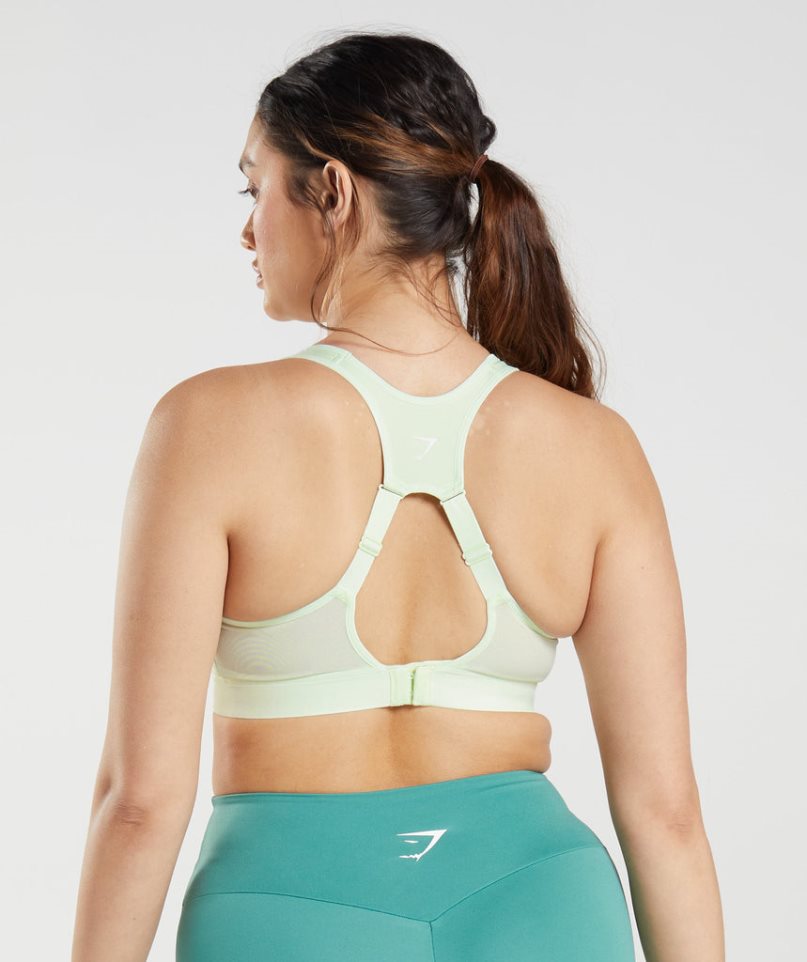 Staniki Sportowe Gymshark Open Back Damskie Mięta | PL 984KAT